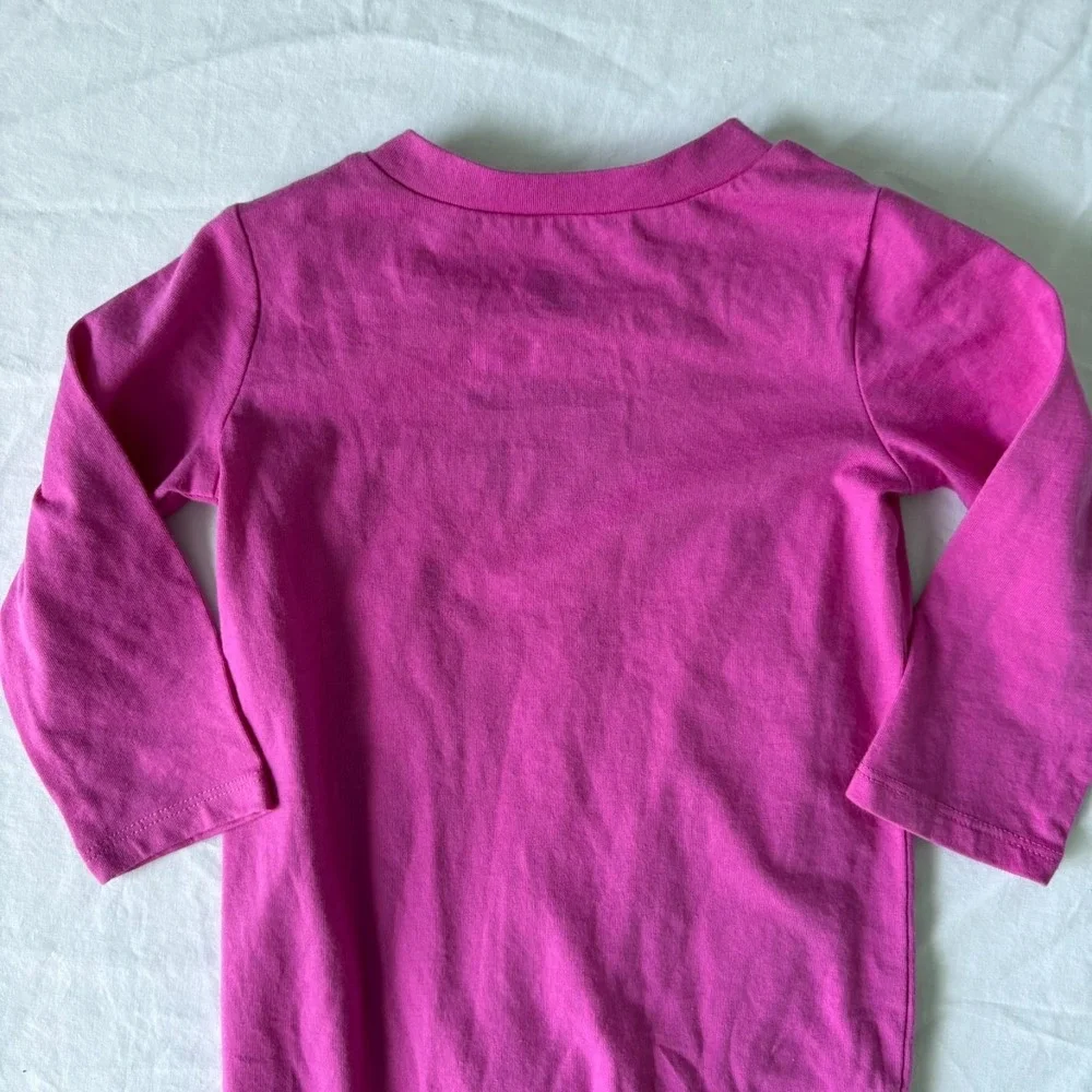 Nike Kids Active Fuchsia Pink Purple Long Sleeve Coverall Jumpsuit Size‎ 12 M